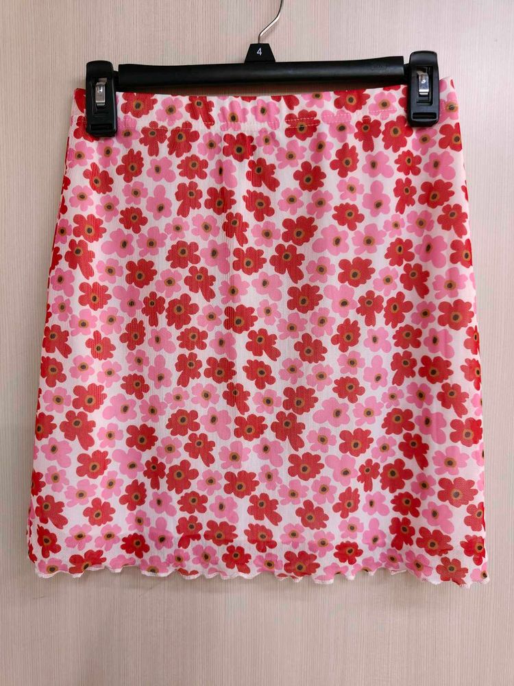 Foral Beauty Short Skirt 💐