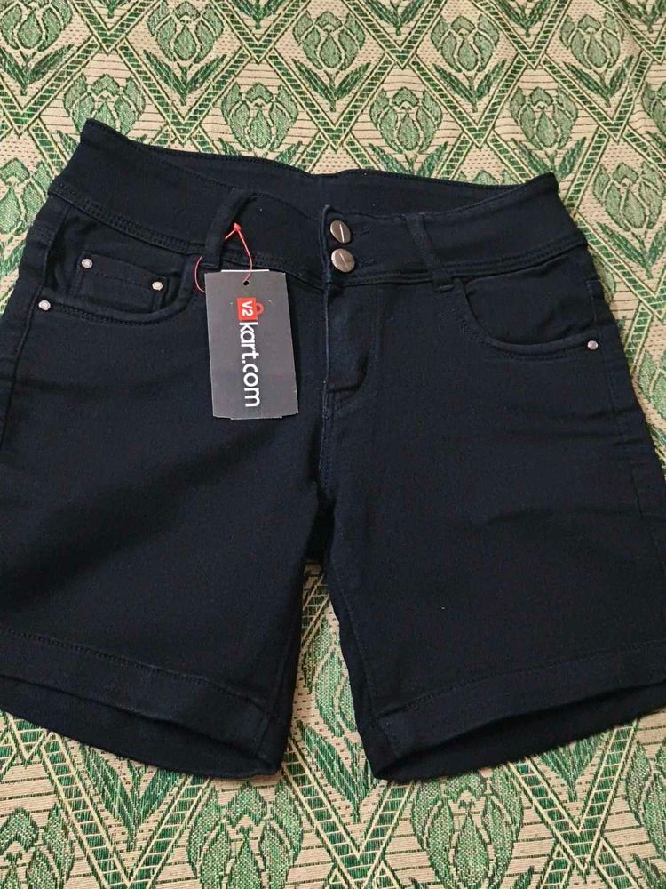 z black  Denim Shorts