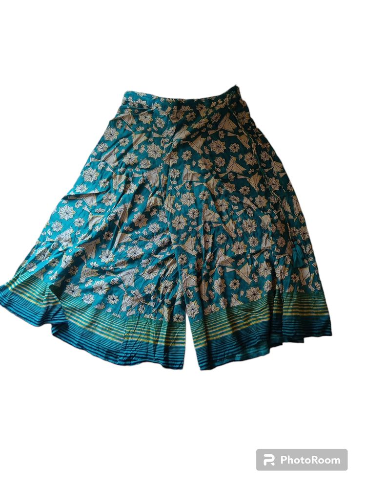 Sea Green Plazo