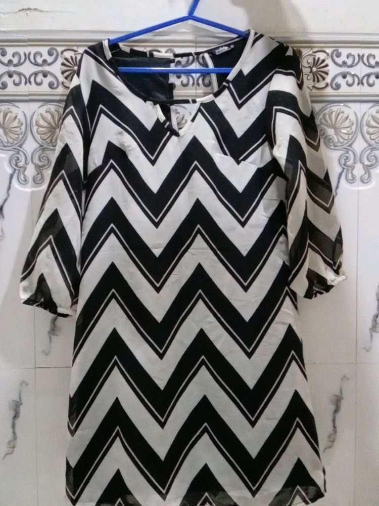 Zebra Print Dress
