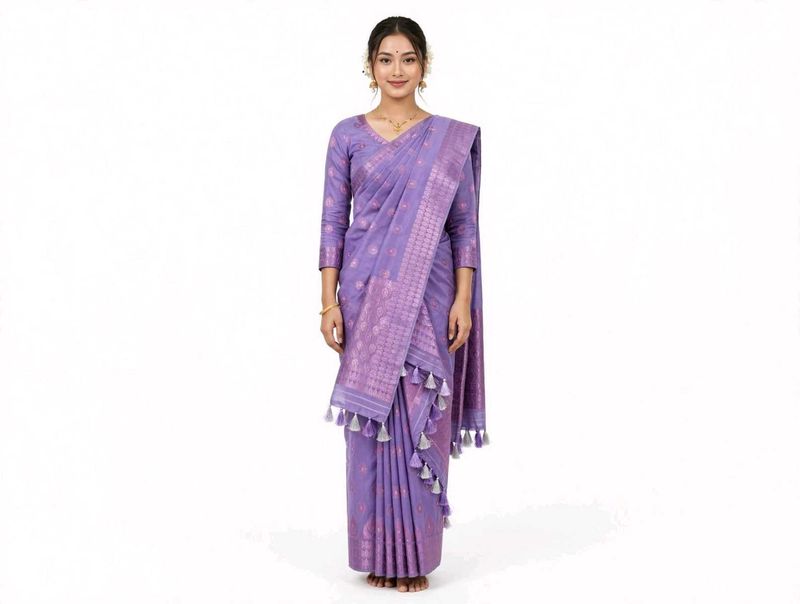 Assam traditional mekhela sadar