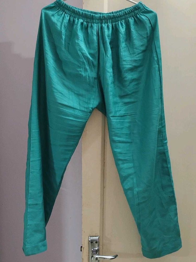 Teal Ethnic Salwar Pants