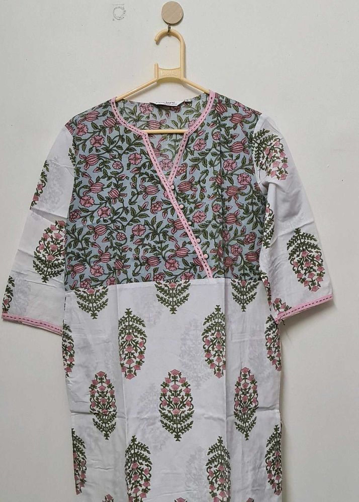 Block Print Cotton Kurta