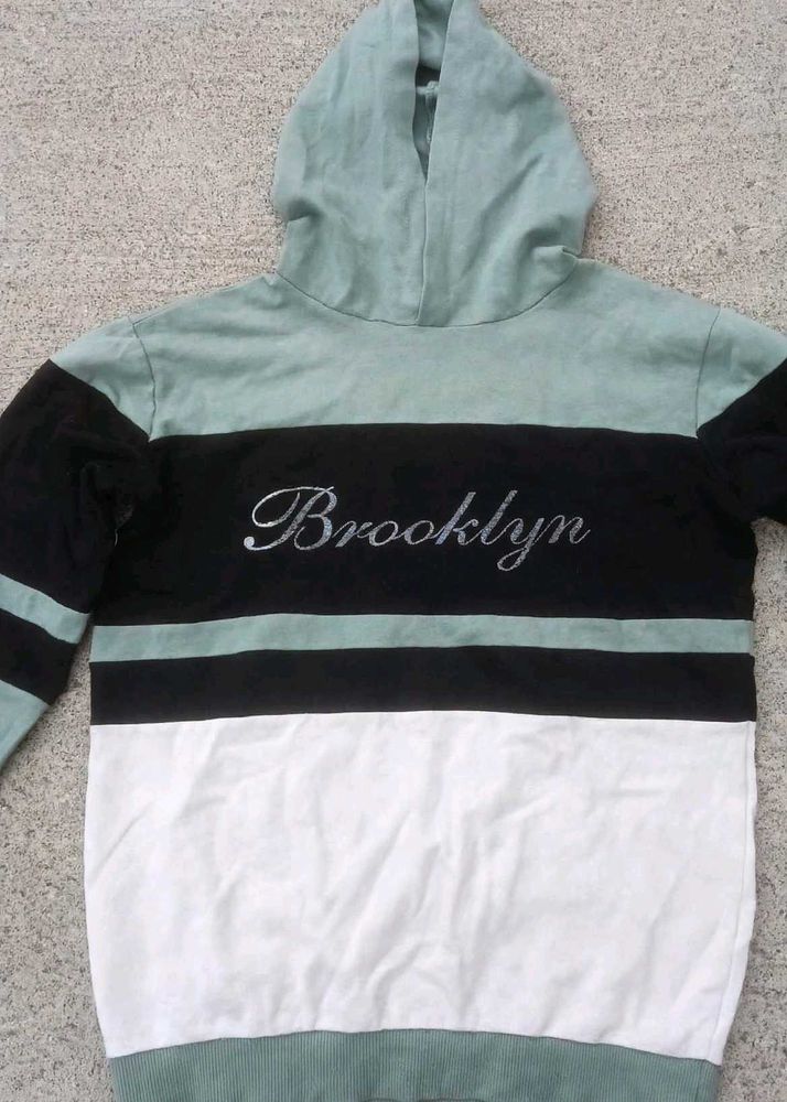 Brooklyn Striped Hoodie