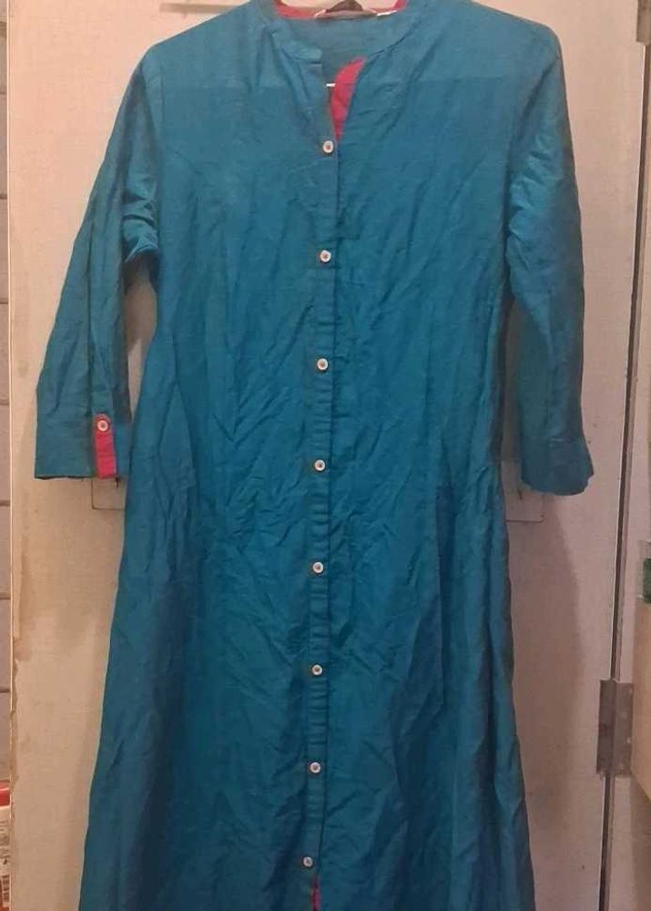 Teal Kurta