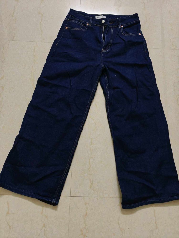 Dark Wash Wide Leg Jeans