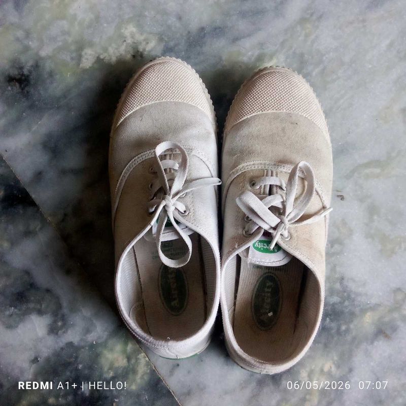 school white shoe for boys