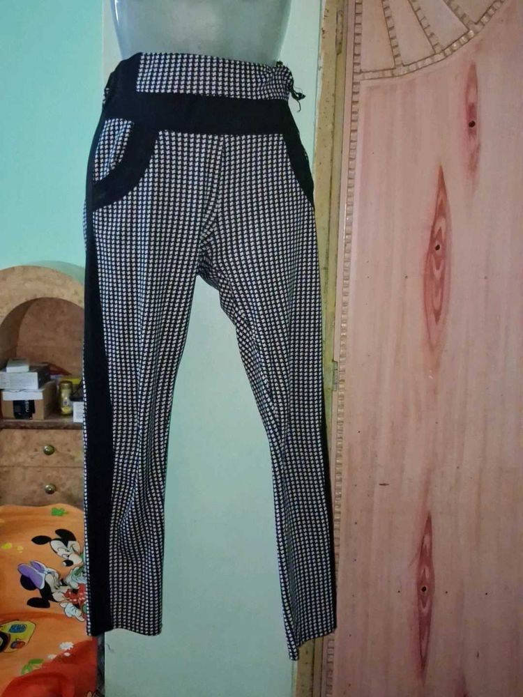 Checked Trousers