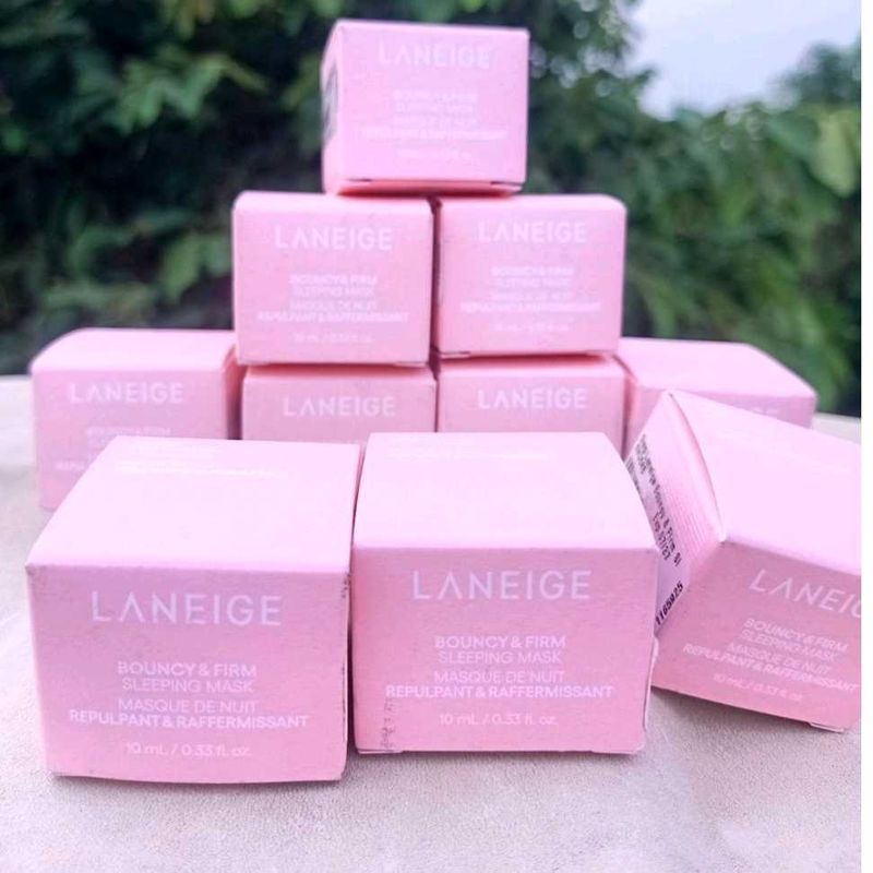 LANEIGE Bouncy&amp;Firm Face Sleeping Mask Pack of 13