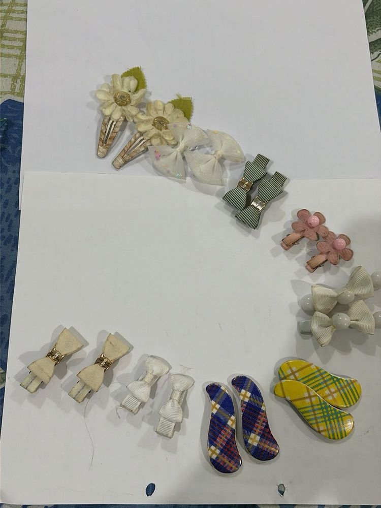 Cute Hair Clips Set
