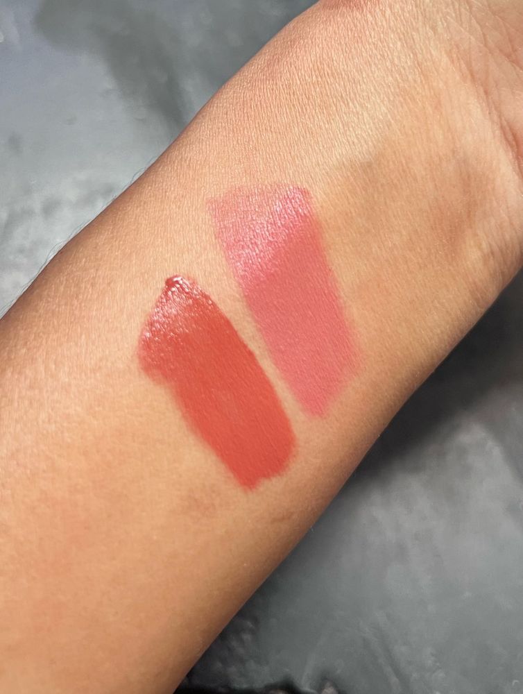 2in1 BROWN-PINK Lipstick 🤎🩷💄