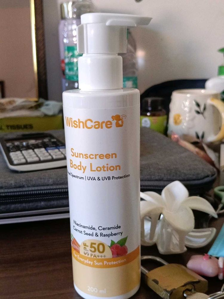 WishCare Sunscreen Body Lotion SPF 50