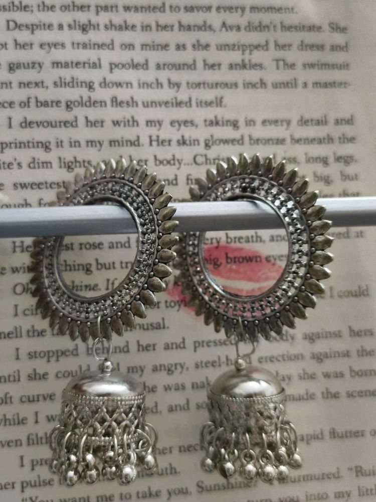 Boho Jhumka Earrings