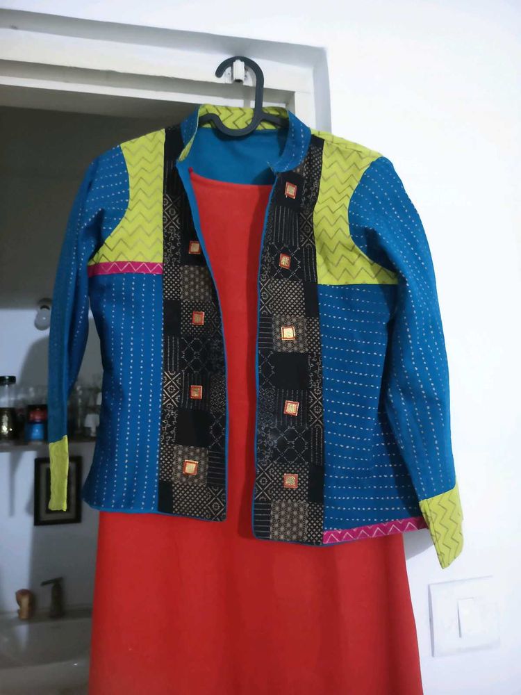 Unique Colorful Patchwork Jacket