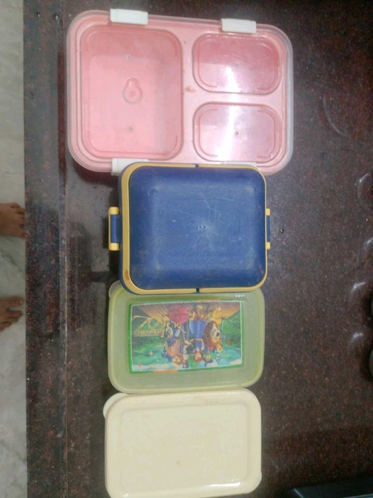Set of 4 Lunch Boxes
