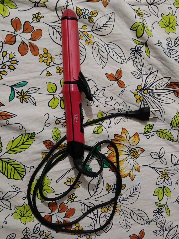 V&amp;G Professional Hair Curler and straightner 2in 1