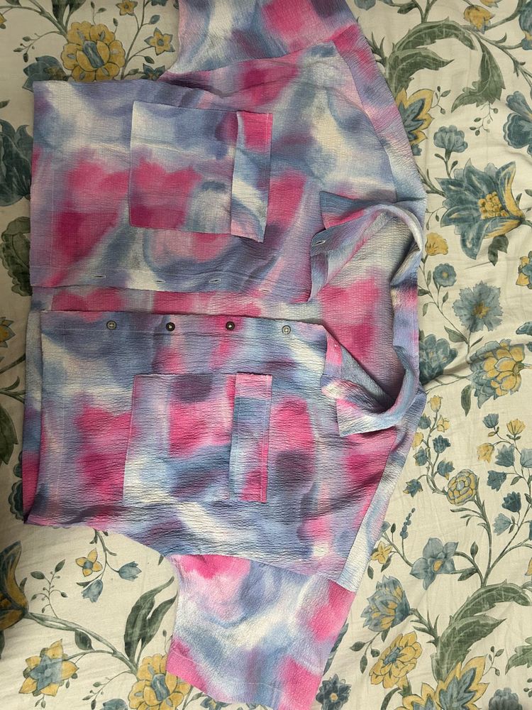 Tie-dye Oversized Shirt