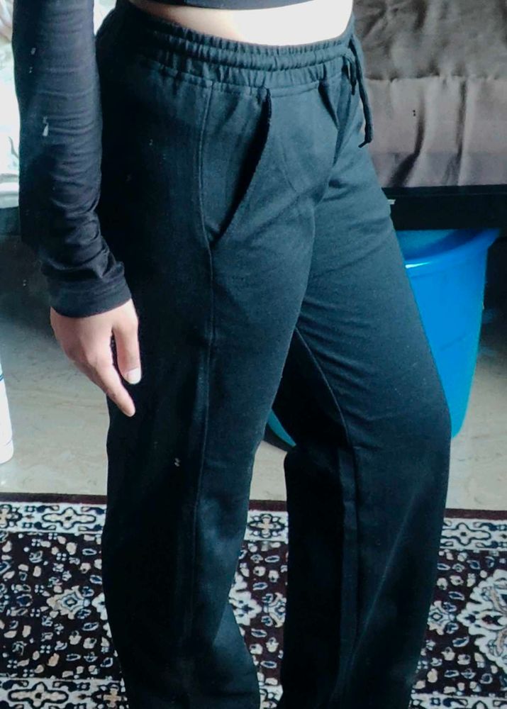 Comfortable Black Track Pants