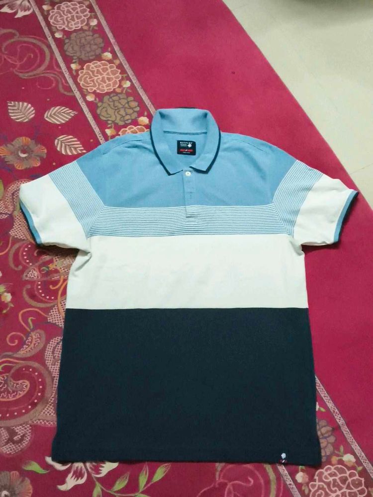 Men's Colorblock Polo Shirt