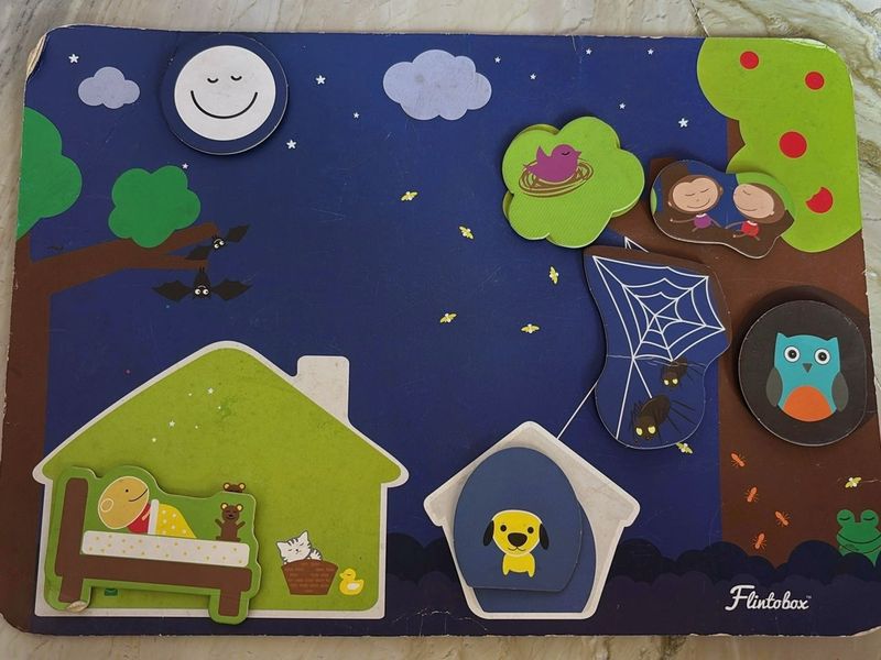Baby & Kids > Toys & Games | Flintobox Velcro Puzzle Story Telling ...