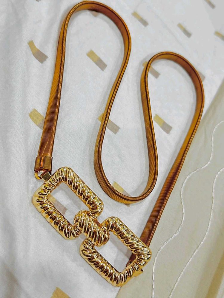 belt from zara Gold Chain Link
