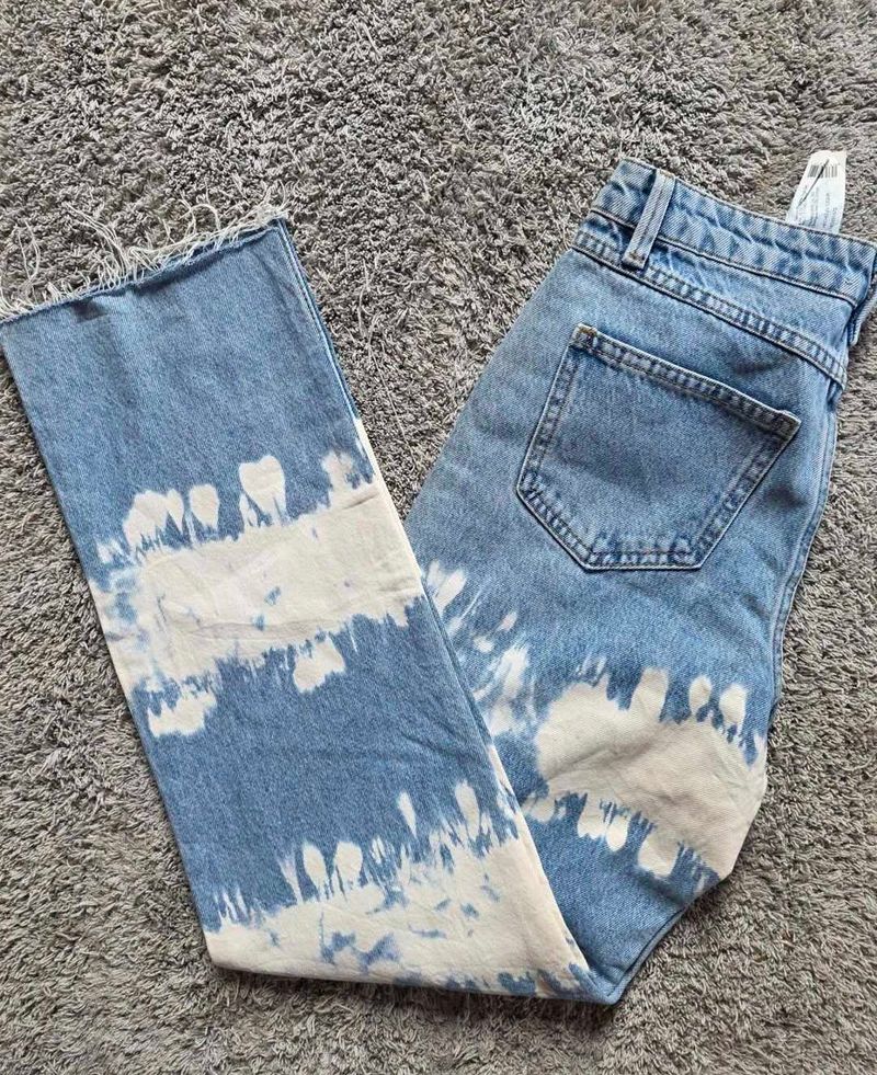 Stylish Tie-Dye Jeans
