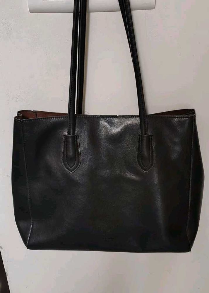 Classic Black Tote Bag