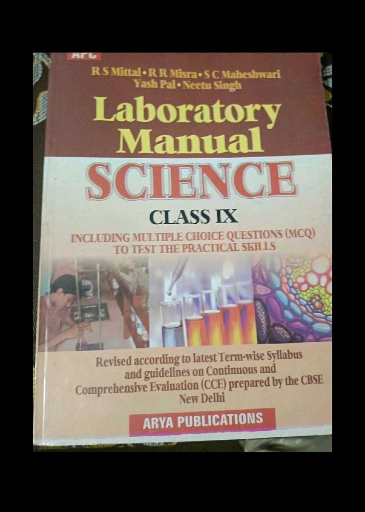 Laboratory Manual Science Class IX