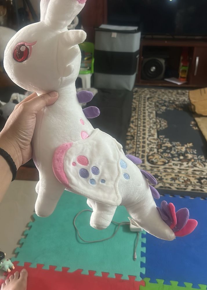 White Dragon Plush Toy