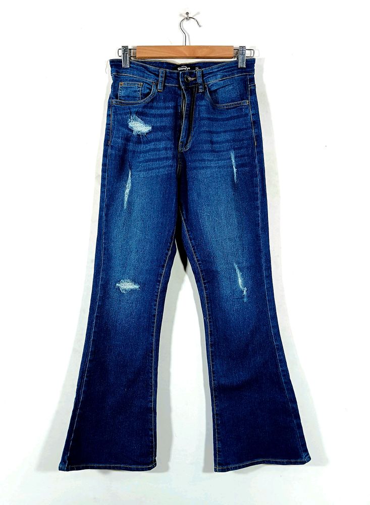 Dark Blue Bootcut Jeans (Women)
