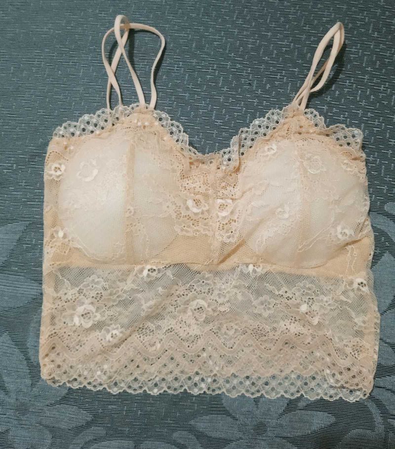 Lace Bralette Crop Top