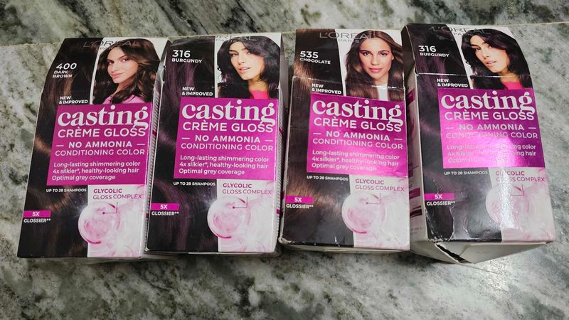 L'Oreal Casting Creme Gloss Hair Color Lot