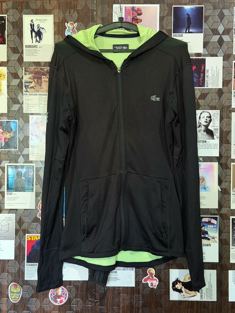 Lacoste Original Black Hoodie
