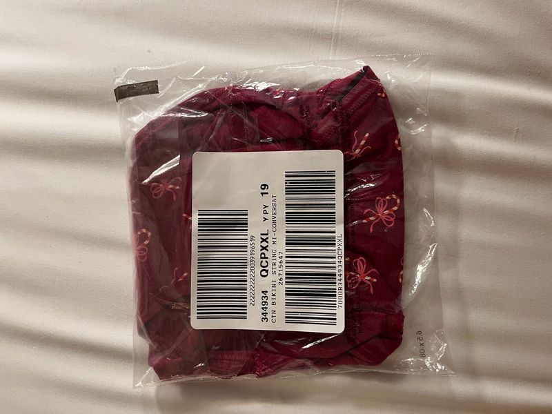 VS Xxl COTTON STRING BIKIN PANTY
