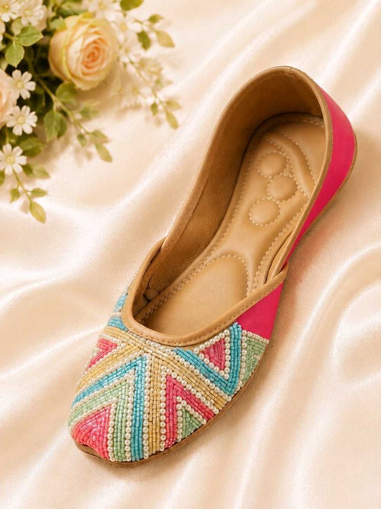 Embellished Jutti Flats