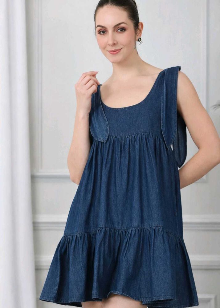 Denim Mini Sundress
