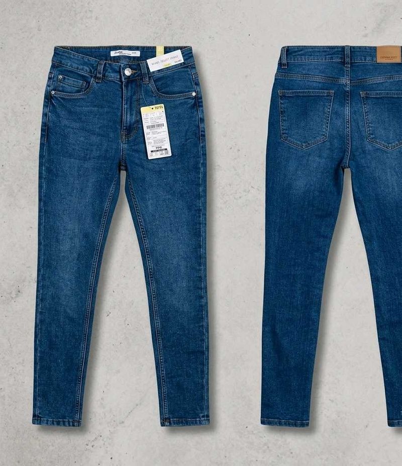 Blue Wash Denim Jeans