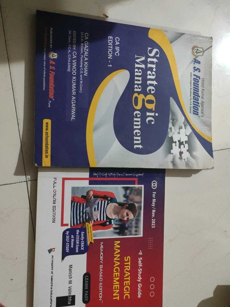 Strategic Management Books for CA IPC