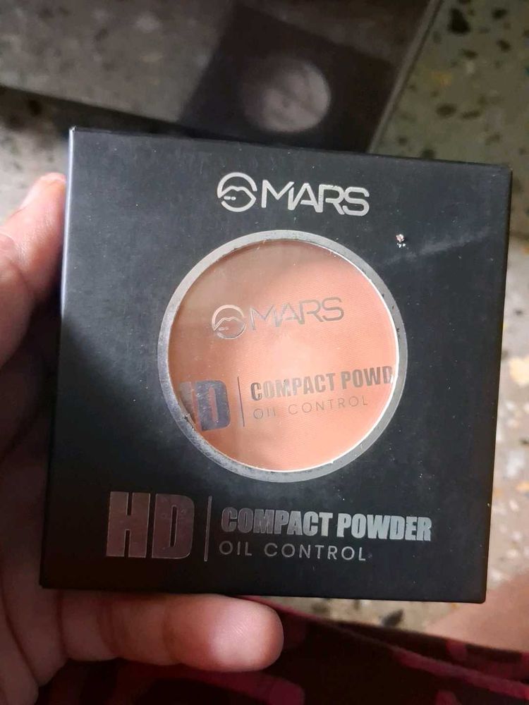 Mars HD Compact Powder Shade 04-Brown Sugar