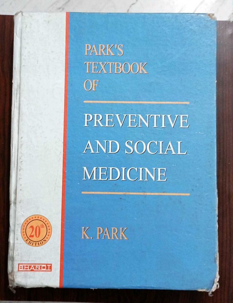 Park's Textbook of Preventive and Social Medicine
