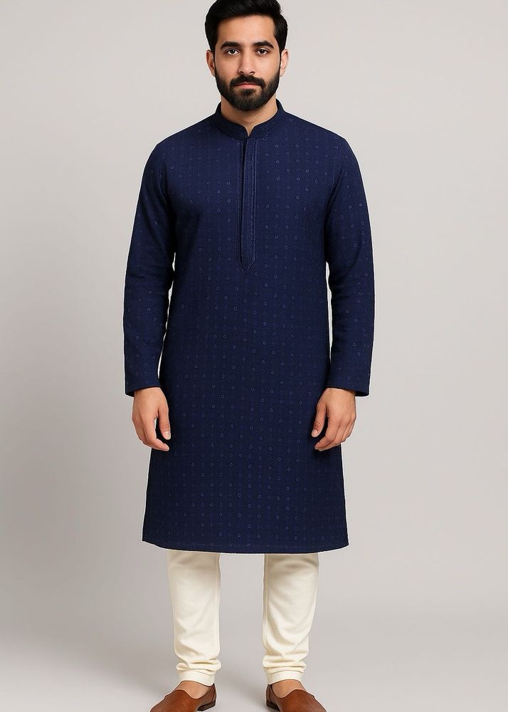Elegant Blue Kurta Set