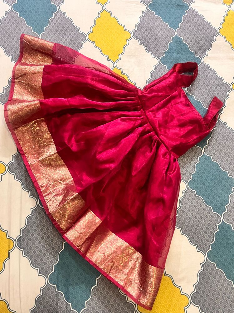 Red &amp; Gold women Dress