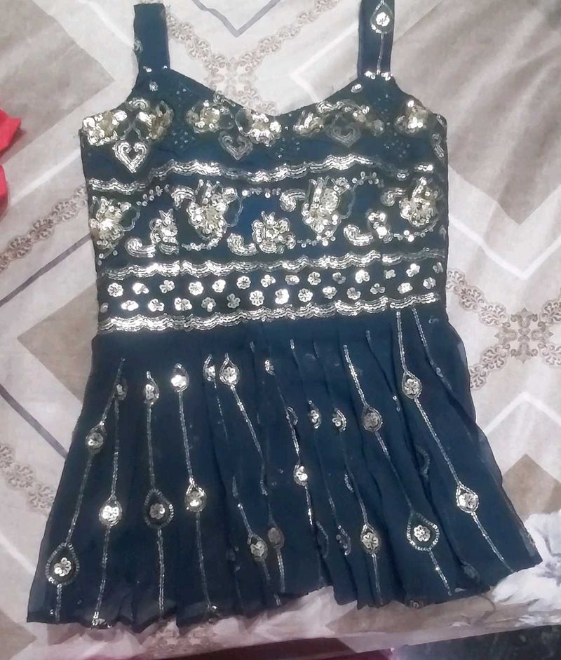 Beautifull Padded Sharara Set With Dupatta