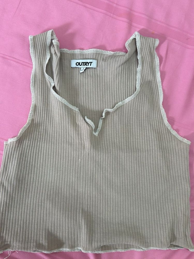 Ribbed Knit Tank Top