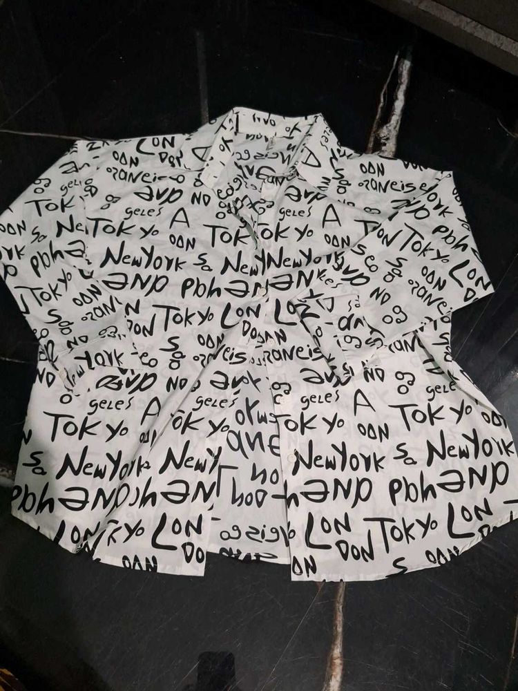 Stylish Graphic Print Shirt
