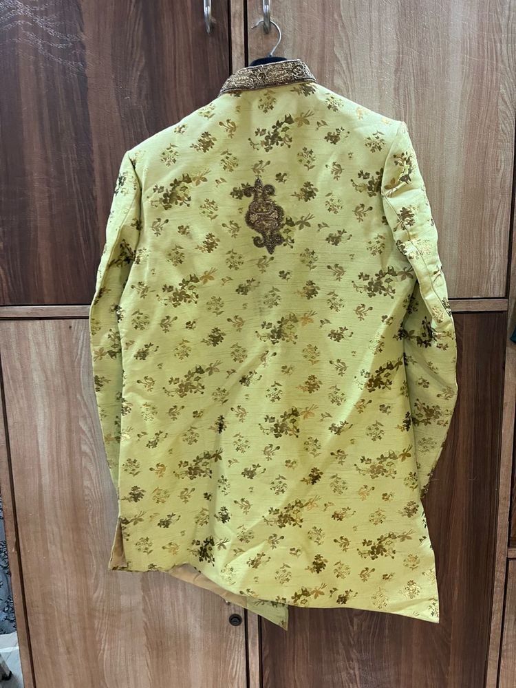 Floral Print Sherwani