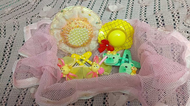 Cute pookie Hair Clips 🎀