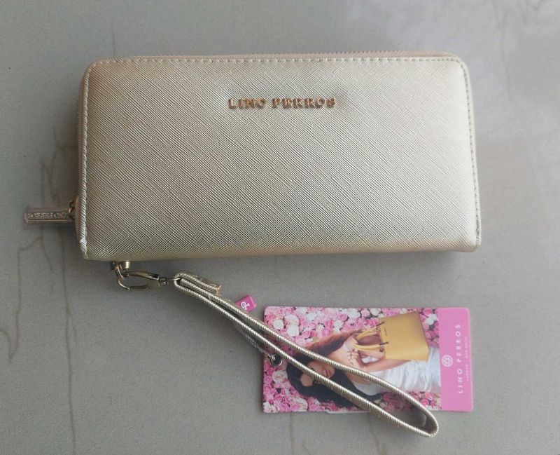 Lino perros gold purse