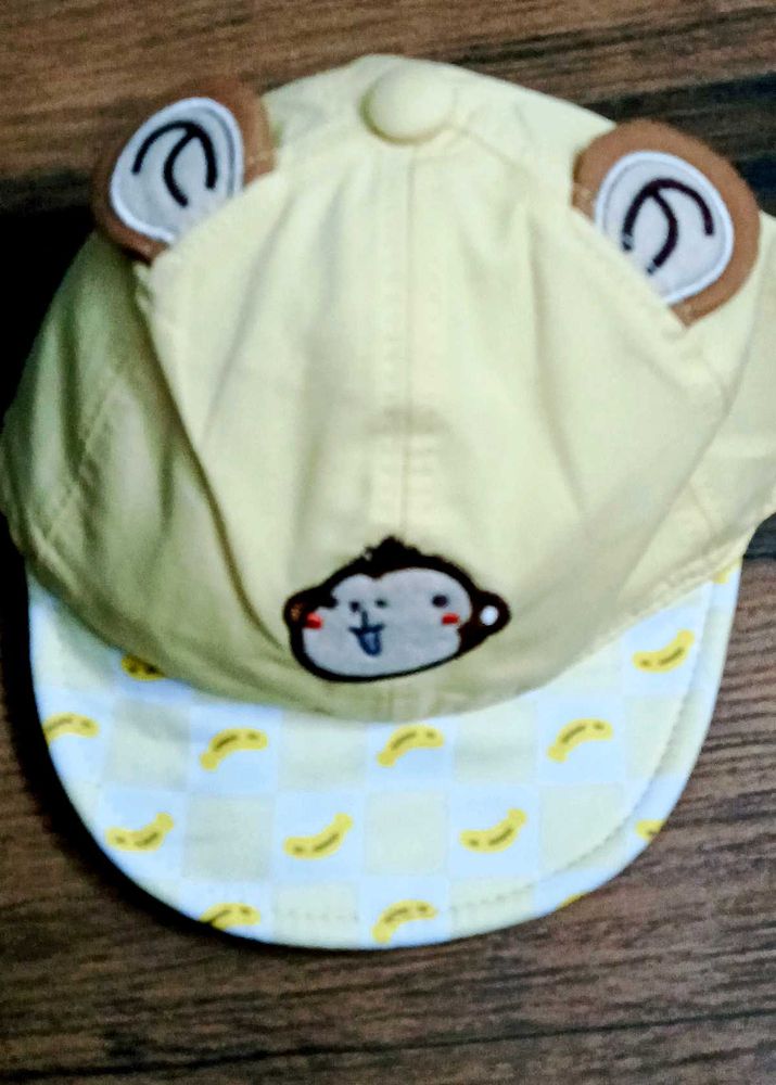 Cute Monkey Baby Cap