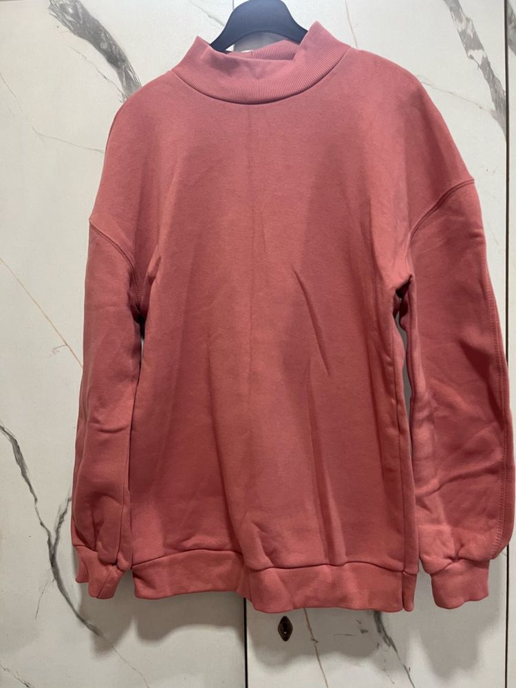 Cozy Mock Neck Sweatshirt